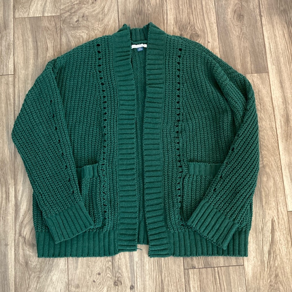 Ladies American Eagle Open Cardigan Size Small